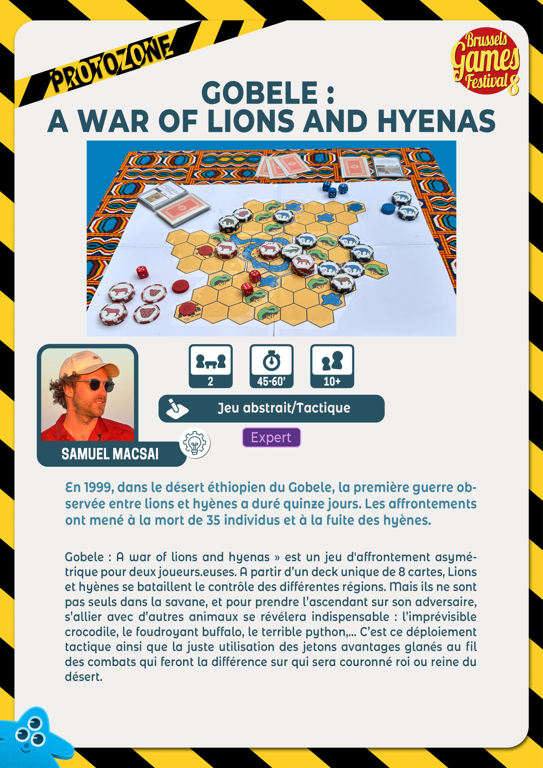 Gobele A war of lions and hyenas